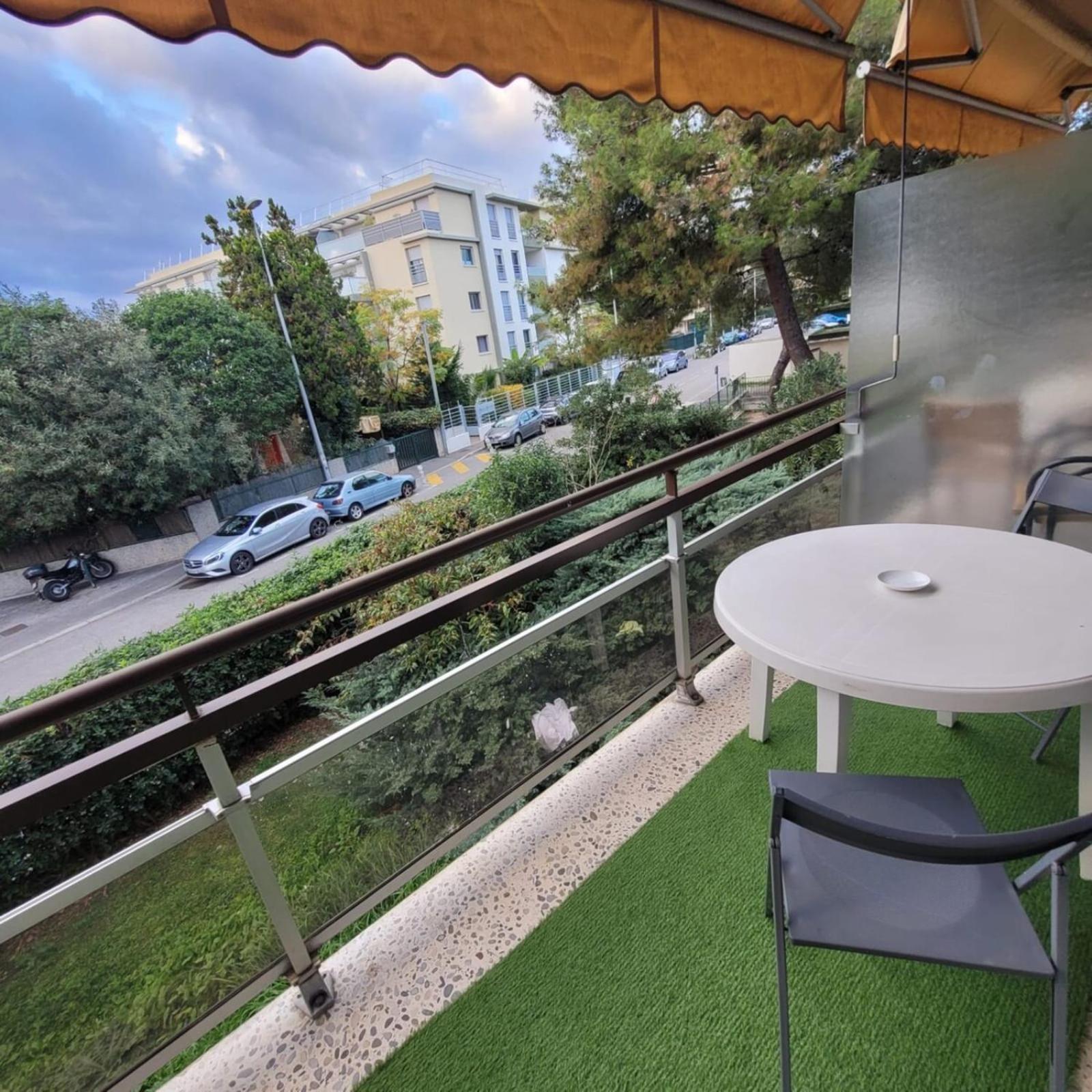 06U - Beautiful Studio In Residence - Swimming Pool And Tennis Court Saint-Laurent-du-Var Ngoại thất bức ảnh