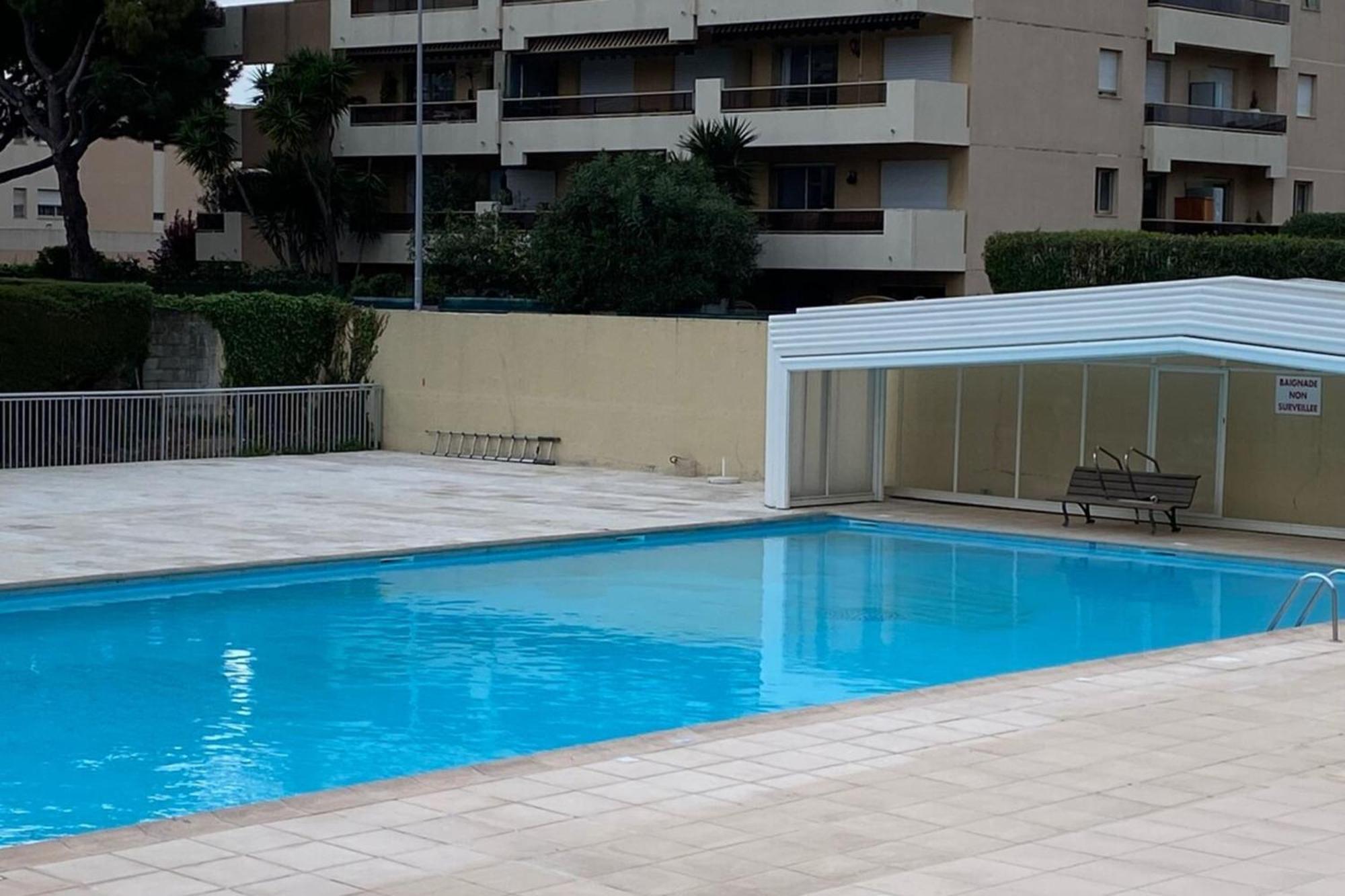 06U - Beautiful Studio In Residence - Swimming Pool And Tennis Court Saint-Laurent-du-Var Ngoại thất bức ảnh